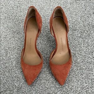 Banana Republic Pink Suede Heels